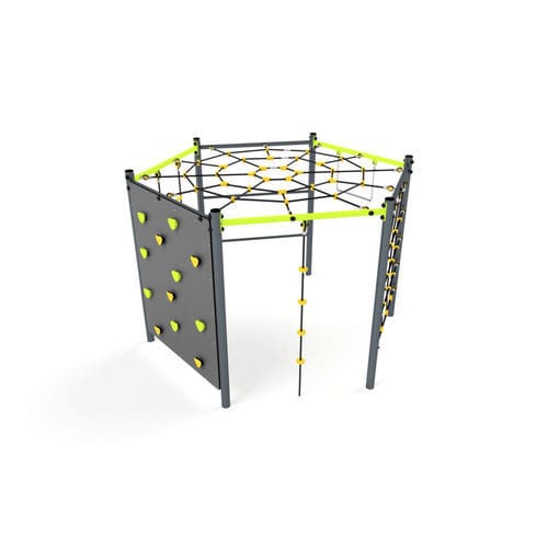 Приспособление для лазания для игровой площадки - 3606S-1 WITH SPIDER WEB - Astrus Playgrounds - для оздоровительной пробежки