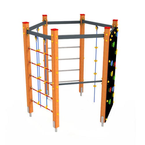 Фиксированная стенка для лазанья - 3630D - Astrus Playgrounds - для игровой площадки