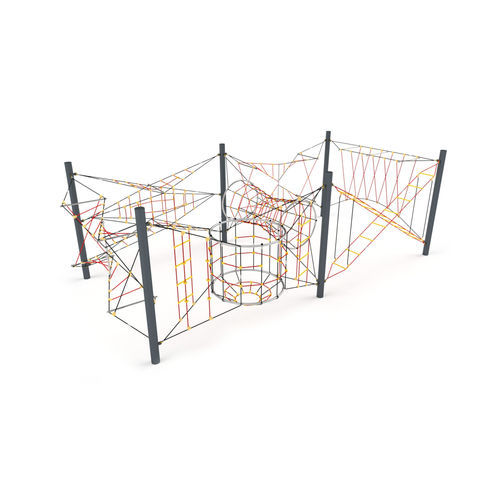 Игровая конструкция для игровой площадки - 4008S MEKRAN - Astrus Playgrounds - из металла / из веревки / для лазанья