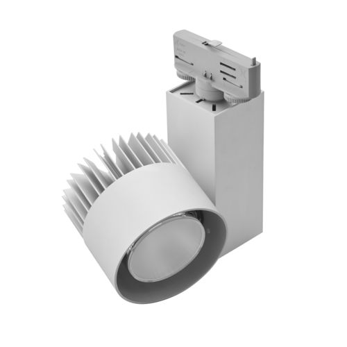 Светильник на рейке LED - TUB - Co.E.M. S.r.l. - круглый / из алюминия / для профессионального использования