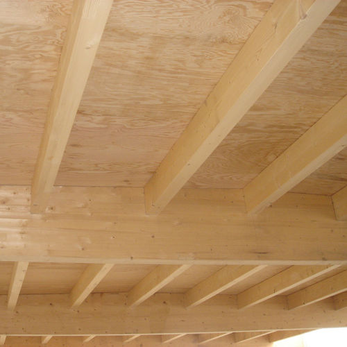 Строительная фанерная панель - TEBOFLOOR II / III - Groupe THEBAULT - для пола / для кровли / легкая