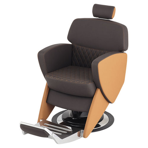 Кресло для парикмахерской из металла - JUPITER 507 - Ceriotti - из дерева / с опорой для ступней / с подголовником