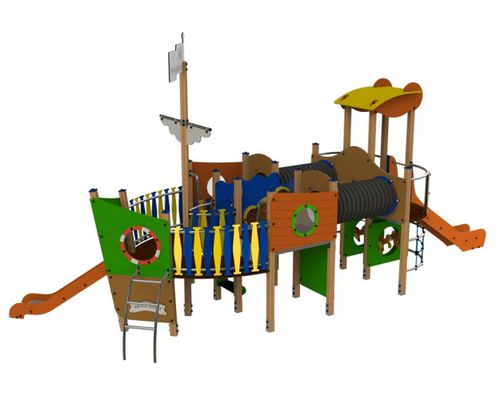 Игровая конструкция для игровой площадки - LANCHA  - Bragmaia - из ПЭНД / из дерева / из нержавеющей стали