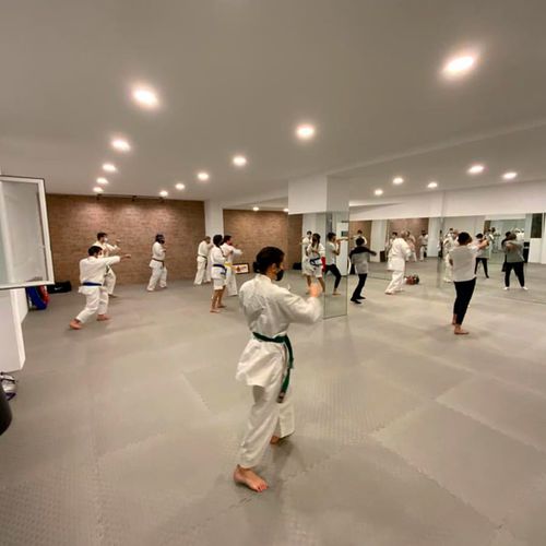 Напольное покрытие со шпунтовым соединением - TATAMI  - Geometriktarget - из губки / для интерьера / учебное