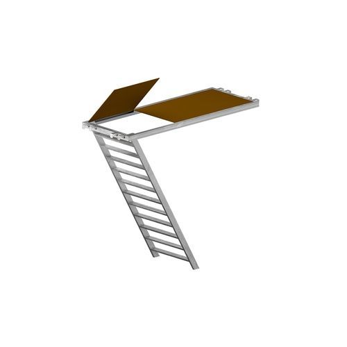 Платформа для строительных лесов алюминий - TAVAB65-180DX - Comipont S.p.A. - из дерева