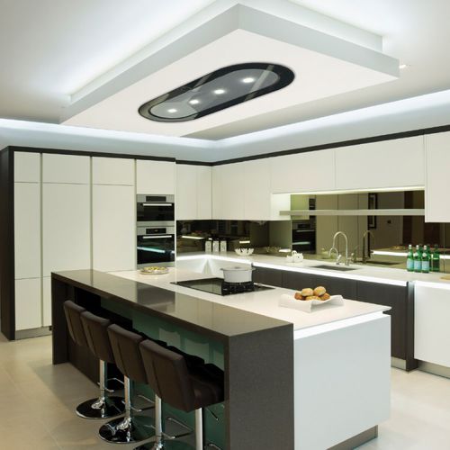 Потолочная вытяжка - LA-1200-JUPITER - Luxair Cooker Hoods Kitchen Extractors - с рециркуляцией / со встроенным освещением