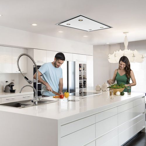 Потолочная вытяжка - LA-90-GEALUX-WG - Luxair Cooker Hoods Kitchen Extractors - со встроенным освещением