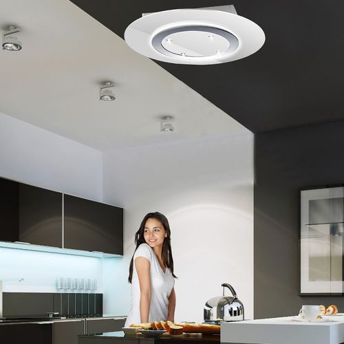 Потолочная вытяжка - LA-90-GRAVITY-STRATOS-WHT - Luxair Cooker Hoods Kitchen Extractors - с рециркуляцией / со встроенным освещением / уникальный дизайн