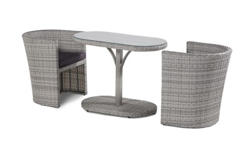 Классический комплект стол - стулья - CONTINENTAL - Hartman Outdoor Products BV - для сада / из стекла / для бытового использования