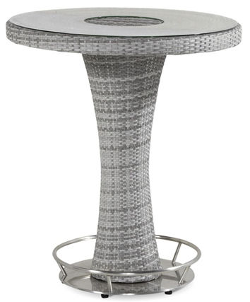 Современный высокий стол для еды стоя - MONTEGO - Hartman Outdoor Products BV - из ивы / круглый / для бытового использования