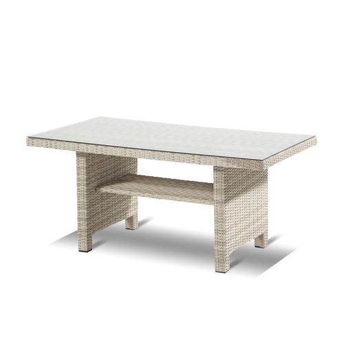 Современный обеденный стол - MARYLAND - Hartman Outdoor Products BV - из ивы / из стекла / прямоугольный