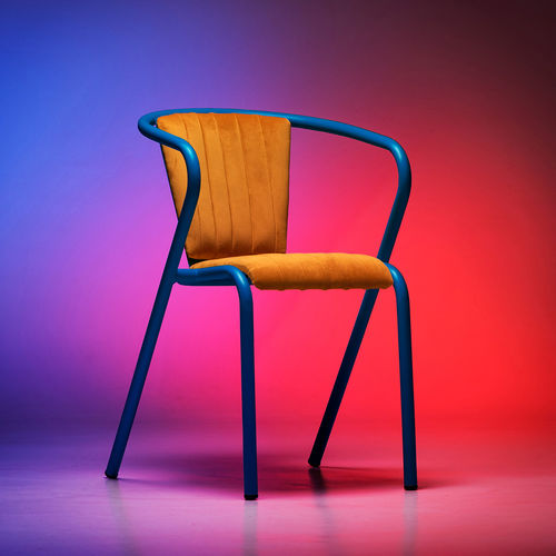 Современный cтул - BICAchair DELIGHT  - BICA chair - для интерьера / из бархата / с основанием из металла