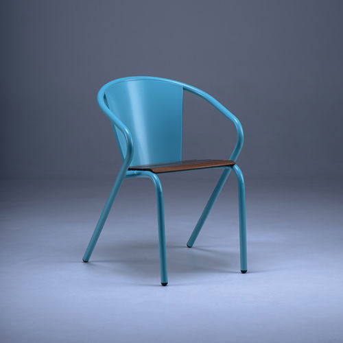 Современный cтул - BICAchair XL CLASSIC - BICA chair - для наружного применения / для интерьера / из дерева