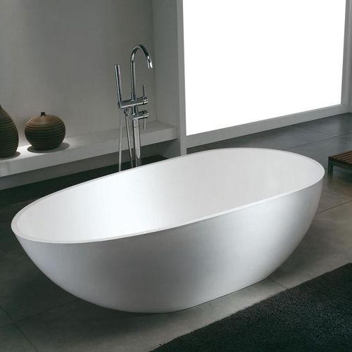 Овальная ванна - STOCKHOLM - STANO - островная / из Corian® / двойная