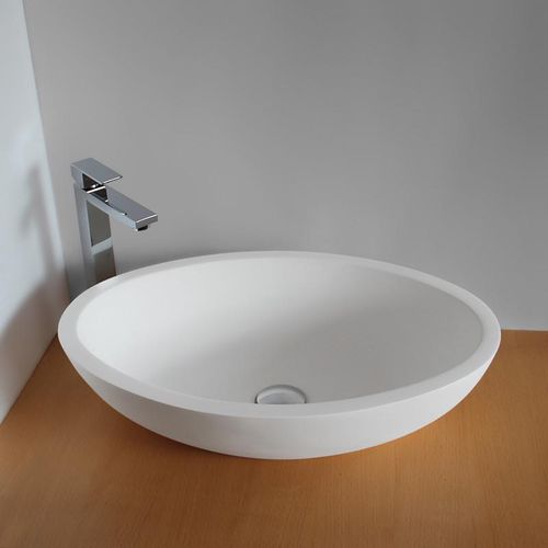Настольная раковина - ELLIO - STANO - из Corian® / овальная / современная