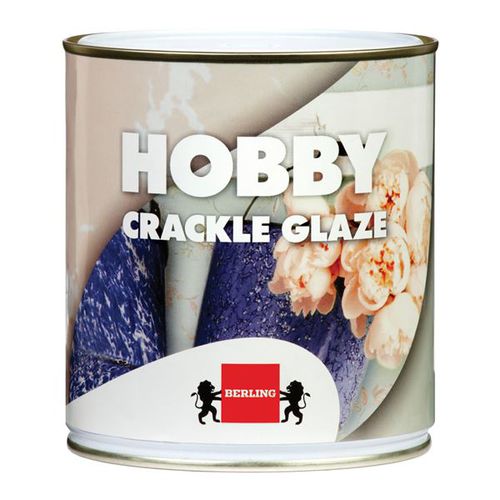 Декоративная штукатурка - HOBBY CRACKLE GLAZE - Berling Paints - внутренняя / для стены / акриловая