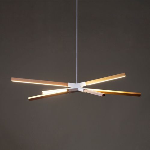 Подвесной светильник - SKY BANG - Stickbulb - LED / из дерева