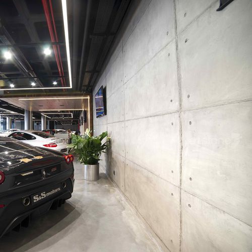 Покрытие для стен для внутреннего пространства - HORMIGON PLUS - Artstone - для наружного использования / из бетона / текстурированное