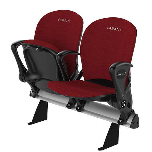 Современное кресло для аудитории - QUANTUM EDUCATION - Camatic Seating - из искусственной кожи / из ткани / из полипропилена