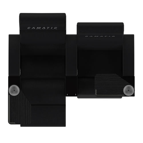 Кресло для кинотеатра из ткани - VALENCIA MOTION 34 - Camatic Seating - для профессионального использования / красное / черное