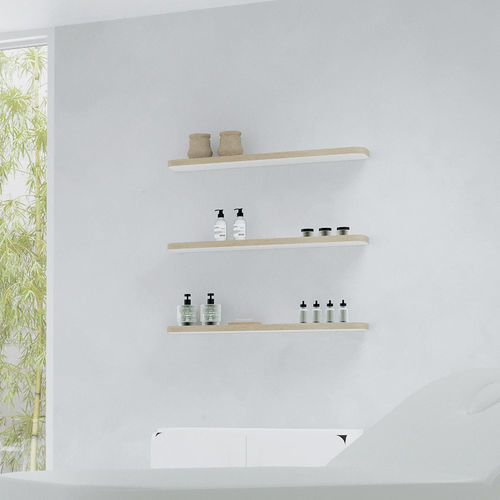Настенный стеллаж - NAT - VISMARA Beauty&Spa Design - современный / из дерева / из меламина