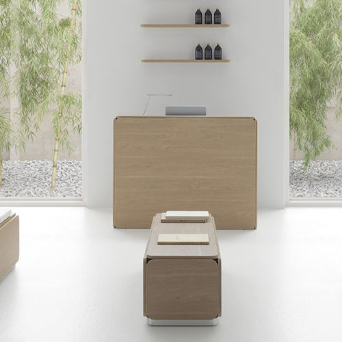 Административная стойка из меламина - NAT - VISMARA Beauty&Spa Design - из дуба / для парикмахерской