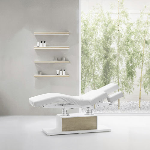 Электрический массажный стол - THE CLAIR - VISMARA Beauty&Spa Design - из дерева / с регулируемой высотой / для оздоровительного центра