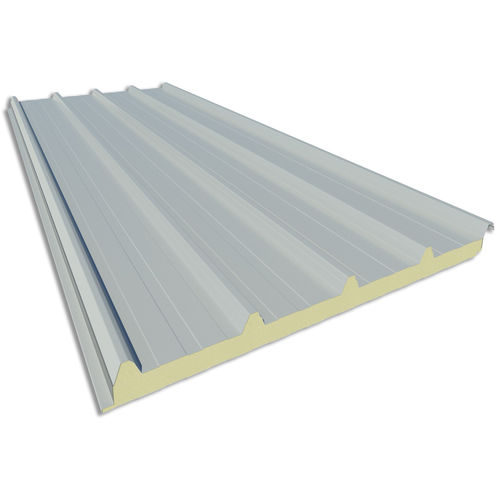 Сэндвич-панель для кровли - EASY CUB 5GR - HIANSA PANEL S.A - поверхность из стали / 2 металлические поверхности / прокладка из полиуретана PUR