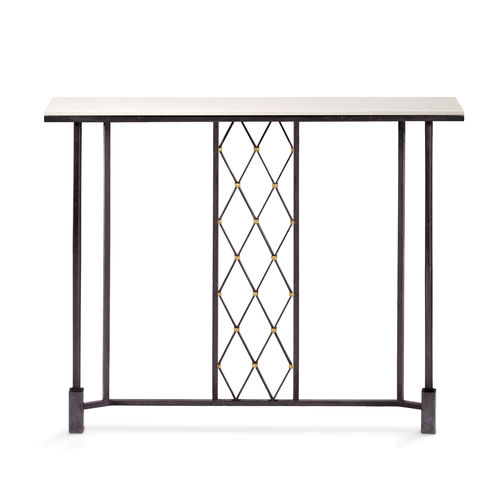 Современный стол-консоль - AUGUST - Mobilier De Style - из латуни / из железа / из кованого железа