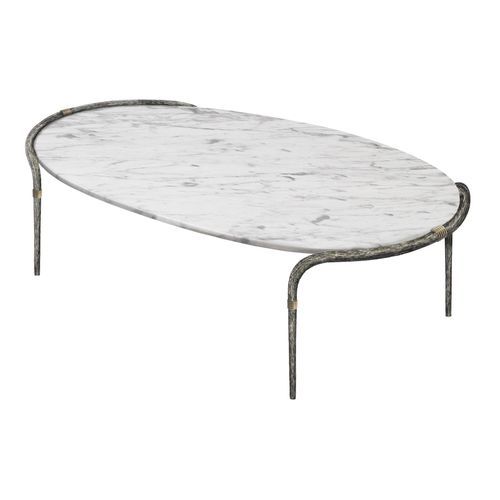 Современный стол - ETHNIC - Mobilier De Style - из алюминия / из латуни / из мрамора