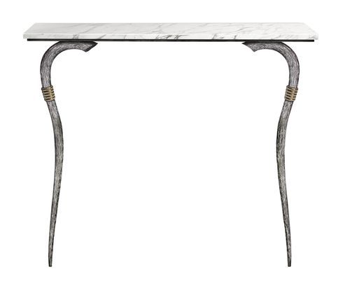 Современный стол-консоль - ETHNIC - Mobilier De Style - из алюминия / из латуни / из мрамора