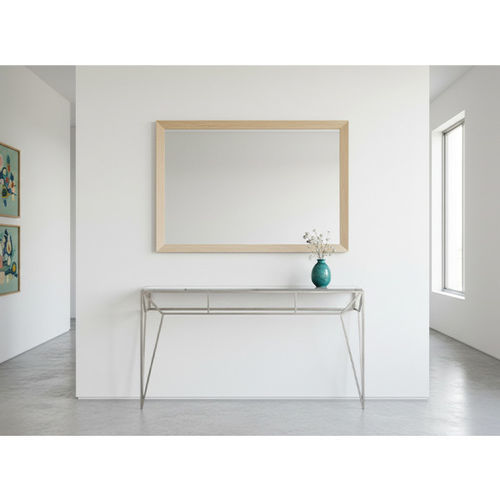 Современный стол-консоль - PRISME - Mobilier De Style - из железа / из мрамора / с основанием из железа