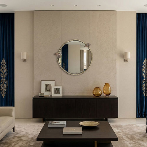 Настенное зеркало - GINKGO  - Mobilier De Style - для профессионального использования / современное / круглое