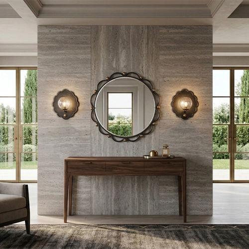Настенное зеркало - RUBAN  - Mobilier De Style - для профессионального использования / современное / круглое