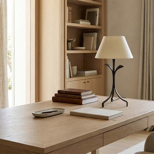 Настольная лампа - VEGETAL - Mobilier De Style - для офиса / из кованого железа / современная