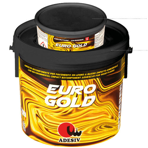 Клей на основе полиуретана - EURO GOLD - Adesiv Srl - для дерева / для плиточного пола