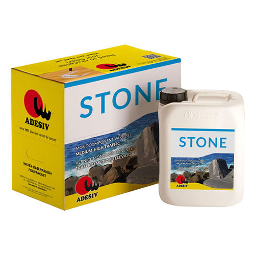 Защитный лак - STONE - Adesiv Srl - для паркета / матовый / прозрачный