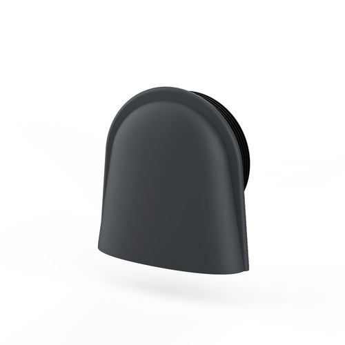 Вентиляционное отверстие для внешней стены - SmartCover Anthrazit - getAir GmbH - из пластика
