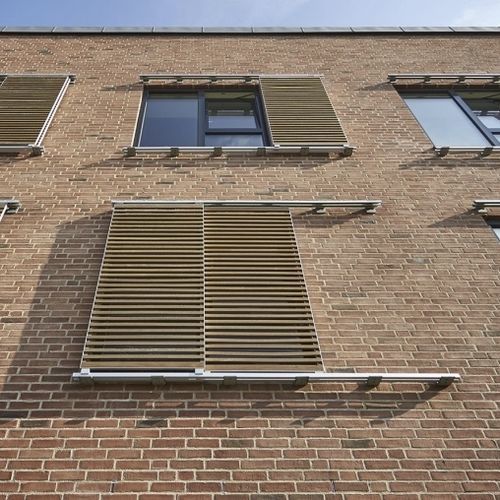 Облицовочный кирпич из клинкера - RT 526 - Randers Tegl A/S - для наружного применения / приклеиваемый / современный