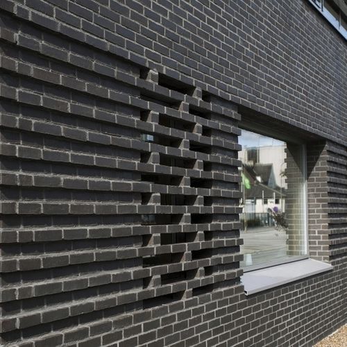 Облицовочный кирпич из клинкера - RT 548 - Randers Tegl A/S - терракотовый / для наружного применения / приклеиваемый