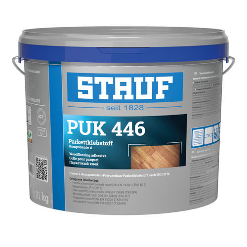Клей на основе полиуретана - PUK 446 - Stauf Klebstoffwerk GmbH - для дерева / для напольной поверхности / с быстрым захватом