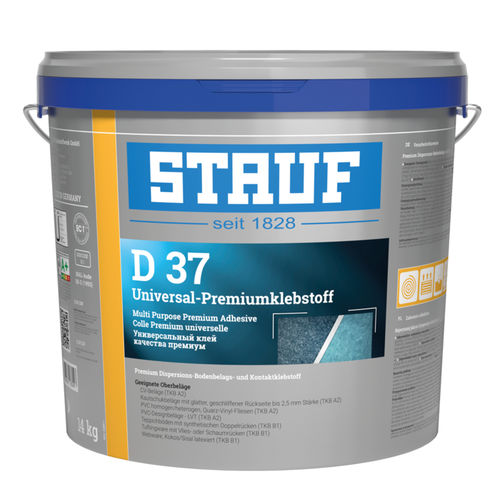 Упругая мастика - D 37 - Stauf Klebstoffwerk GmbH - клейкая / для бетона / для дерева