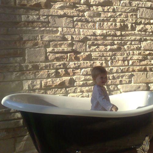 Облицовка из восстановленного камня - SPLIT SANDSTONE - Wild stone - для наружного использования / внутренняя / текстурированная