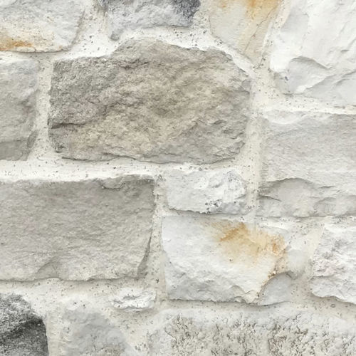Декоративная панель из камня - MIX CARRARA - Wild stone - для внутренней компоновки / гладкий / имитация камня
