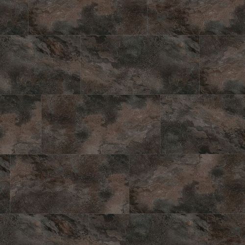 Виниловое напольное покрытие - 600 STONE : SILVER SLATE - windmöller flooring products WFP GmbH - для домашнего использования / из плит / имитация шифера