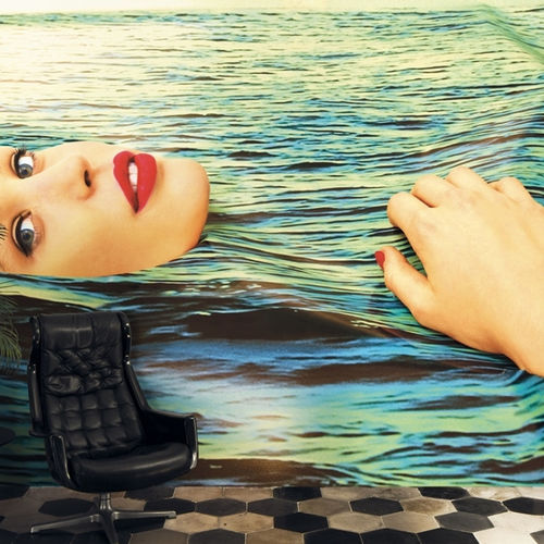 Современный обои - BE WATER - LondonArt Wallpapers - виниловый / из ПВХ / шедевр живописи