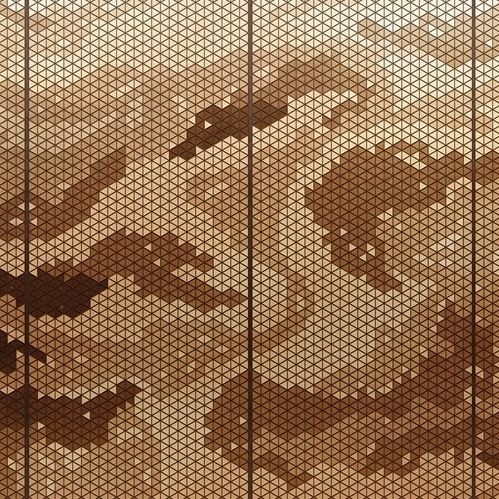 Современный обои - HOW DO YOU FEEL - LondonArt Wallpapers - виниловый / из ПВХ / геометрический