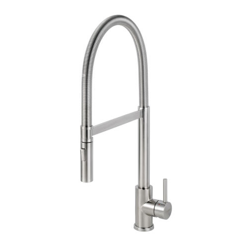 Настольный однорычажный смеситель - CA103I ECO PLUS - Caressi B.V. - из нержавеющей стали / для кухни / 1 отверстие