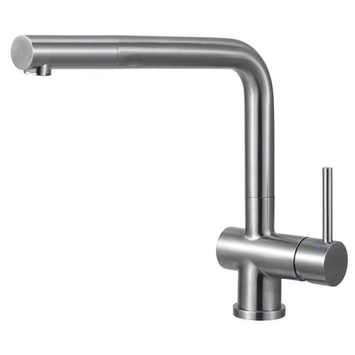 Настольный однорычажный смеситель - CA108IU ECO PLUS - Caressi B.V. - из нержавеющей стали / для кухни / 1 отверстие