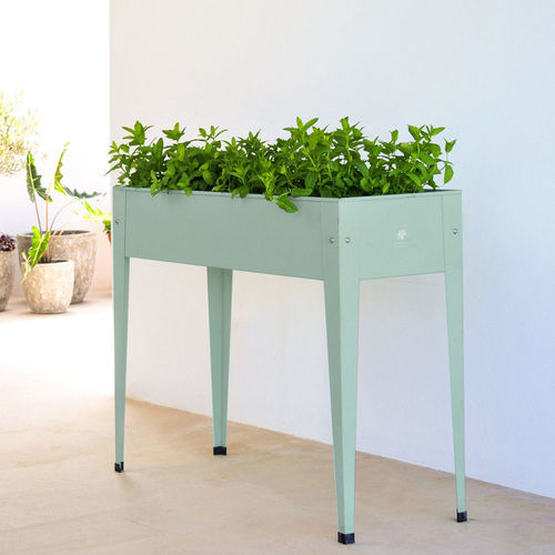 Ящик для рассады из гальванизированной стали - Grow Table - Herstera Garden S.L. - из стали / из дерева / для бытового использования